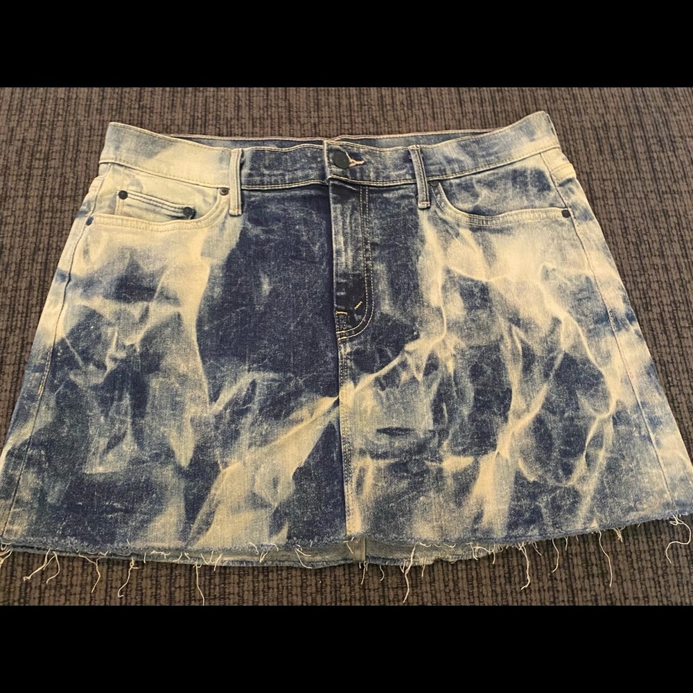 MOTHER denim‎ jean skirt Nwot size 28 - Picture 7 of 7
